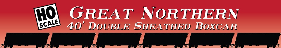 H0 GN 40' Wood Boxcar