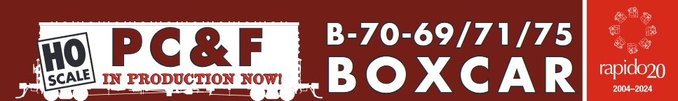 H0 H0 PC&F B-70-69/71/75 Boxcar