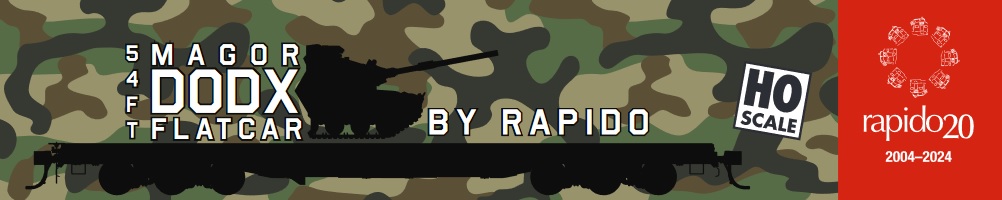 H0 Magor 54' Flatcar