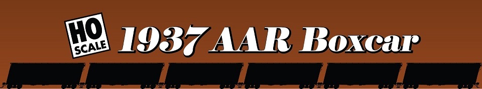 H0 1937 AAR Boxcars 2026 run