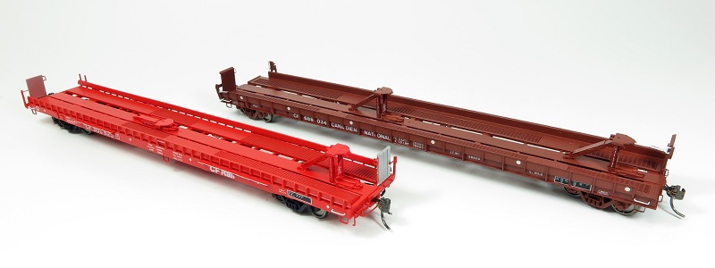H0 Canadian Piggyback Flat Cars 2026 run