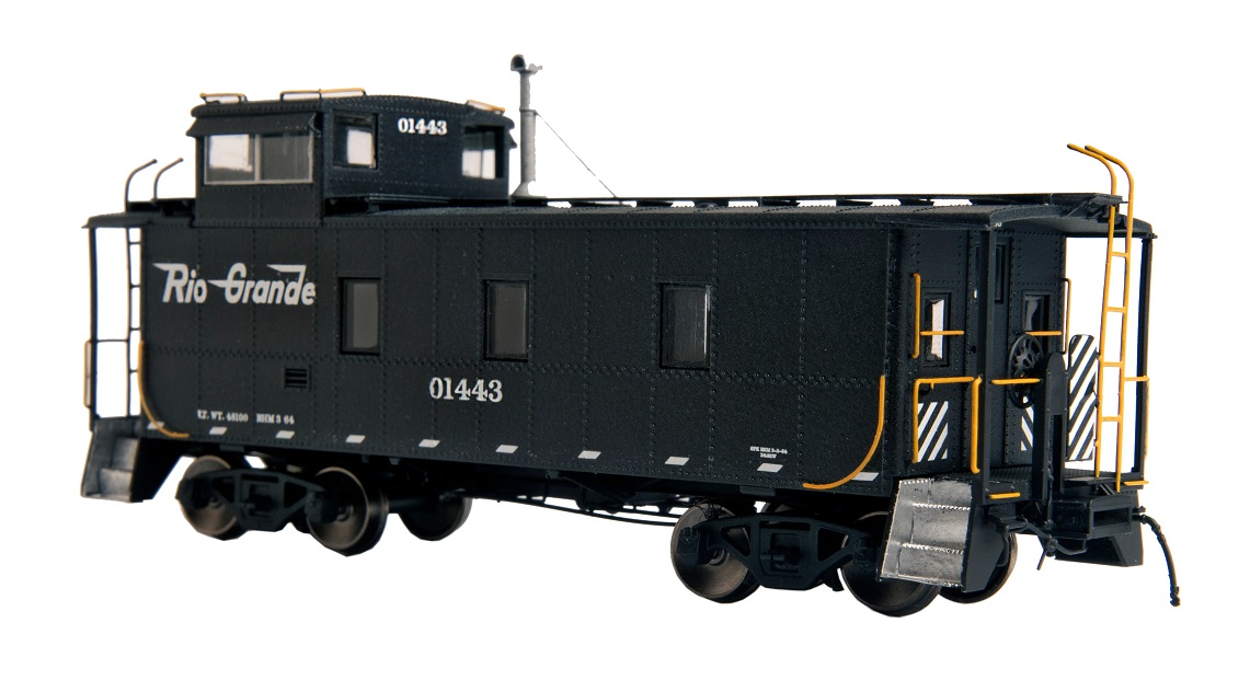 D&RGW Rivited Steel Caboose