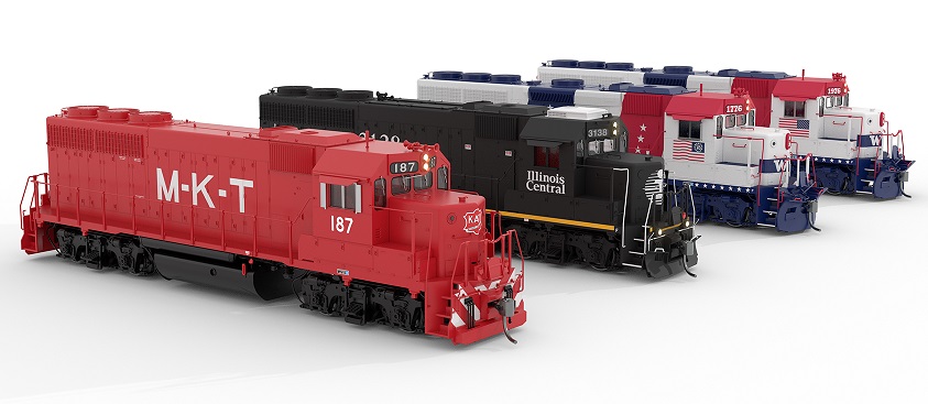 EMD GP40R + Bicentennial