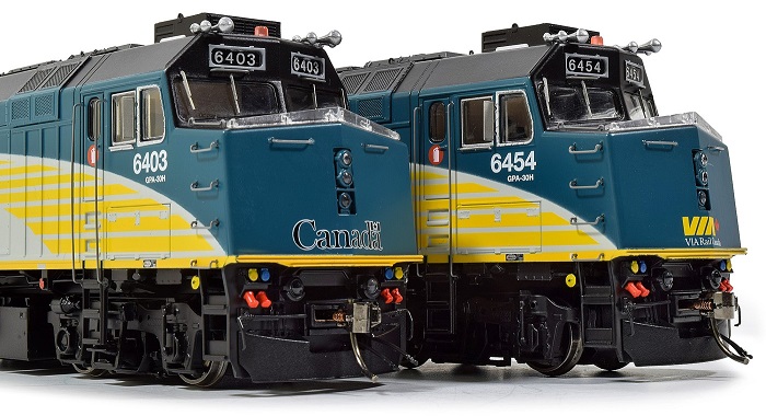 VIA F40PH-2D Rebuilt 2025